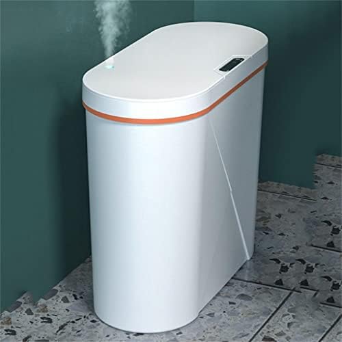 LIUZH Sprey Akıllı çöp tenekesi Elektronik Otomatik Ev çöp kutuları Mutfak Banyo Çamaşır Tuvalet Dar Yerler Sensör Kutusu