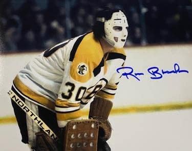 Ross Brooks İmzalı 8x10 Fotoğraf-İmzalı NHL Fotoğrafları