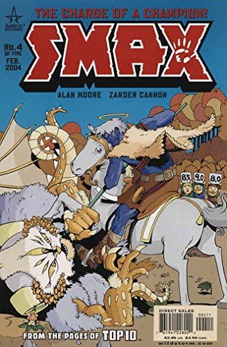 Smax 4 VF / NM; Amerika'nın en iyi çizgi romanı / Alan Moore Sondan Bir Önceki Sayı