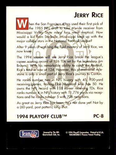 Jerry Pirinç Kartı 1994 Playoff Kulübü PC8