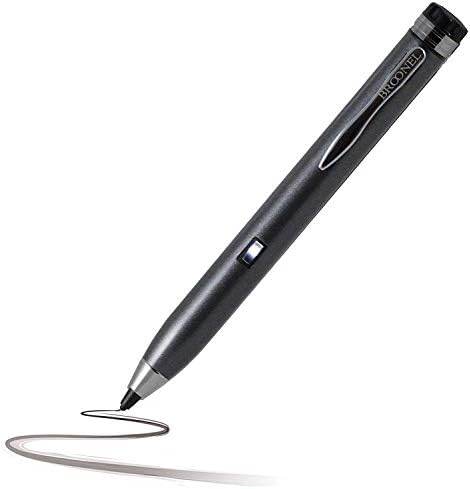 Broonel Gri İnce Nokta Dijital aktif iğneli kalem ile Uyumlu HP 14-dk0018na Full-HD 14 İnç Dizüstü Bilgisayar | HP 14-dk0020na