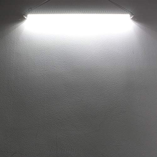 LightingWill LED T8 ışık tüpü 2FT, Gün ışığı Beyazı 5000K, Çift Uçlu Balast Baypas, 1000 Lümen 10W (24W Eşdeğer Floresan
