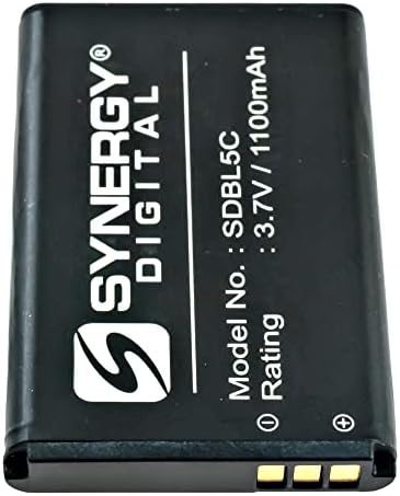 Sinerji Dijital Barkod Tarayıcı Pil, Nokia 3109 Classic Barkod Tarayıcı ile uyumlu, (Li-ion, 3.7, 1200mAh) Ultra Yüksek Kapasiteli,