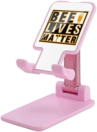 Bira Lives Matter Katlanabilir Cep Telefonu Standı Dayanıklı Standı Ayarlanabilir Açı Yükseklik telefon tutucu Masa