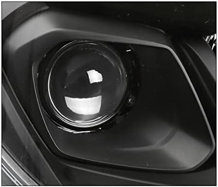 ZMAUTOPARTS Projektör Farlar Farlar Siyah -2017 Chevy Equinox ile Uyumlu