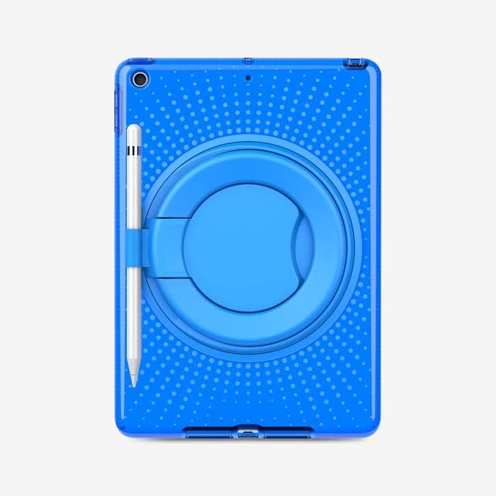 tech21 Evo Play2 için kalemlik ile iPad 7th/8th/9th Gen Koruyucu iPad kılıfı Darbe Korumalı Mavi