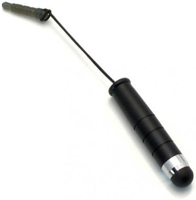 Stylus Dokunmatik Kalem Alüminyum Kompakt Siyah TCL 20S, 20 SE, Pro 5G ile uyumlu