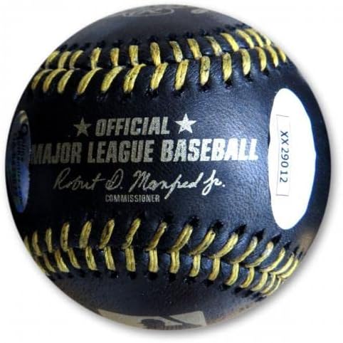 Sandy Koufax İmzalı İmzalı Siyah MLB Beyzbol Dodgers Gümüş JSA XX29012-İmzalı Beyzbol Topları