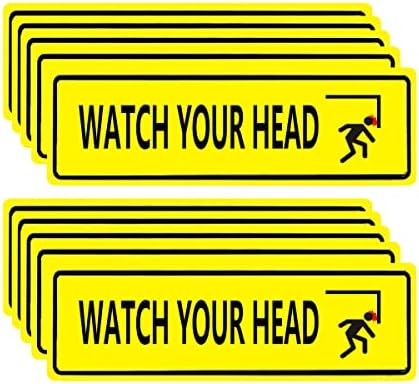 YOUOK Kafanı izle Etiketler Etiketler, 8.25×2 Uyarı Dikkat Uyarı işareti etiketi Çıkartma iş, kapı işaretleri, dış mekan
