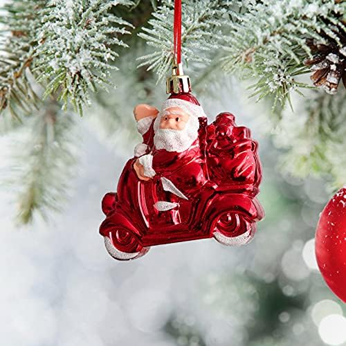 Top ayna Noel tadı dekoratif asılı (Çok renkli, bir boyut)