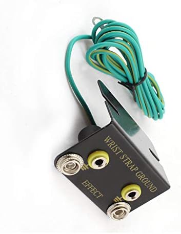 Aexıt ESD 5.5 ft Aracı Setleri Kablo L Şekilli Anti Statik Bilek Kayışı Kemer - Ücretsiz Aracı Setleri Zemin Konektörü