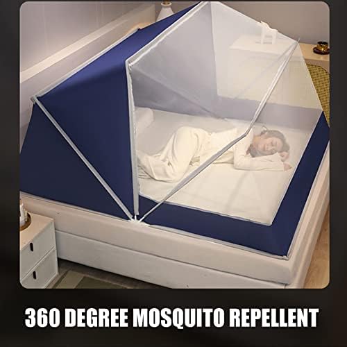 LIUHD Cibinlik Yatak, Taşınabilir Katlanır Cibinlik Yatak Gölgelik Kamp Taşınabilir Seyahat Ev sivrisinek çadırı Katlanabilir