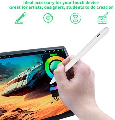 iPad Pro 9.7 Kalem için Elektronik Kalem, Apple iPad Pro 9.7 inç Stylus Kalemlerle Uyumlu Aktif Kapasitif Kalem, Çizimde