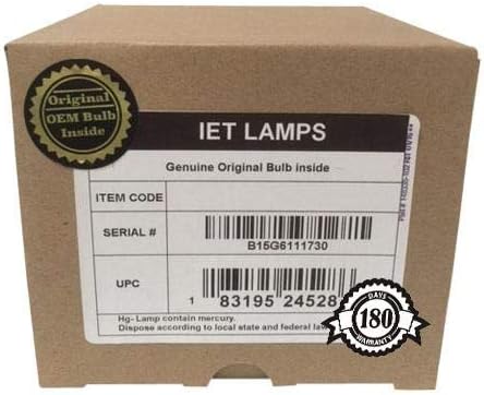 IET Lambaları-Orijinal Orijinal Yedek Ampul / lamba için Konut ile BOXLIGHT PRO7500DP Projektör (OSRAM İç)