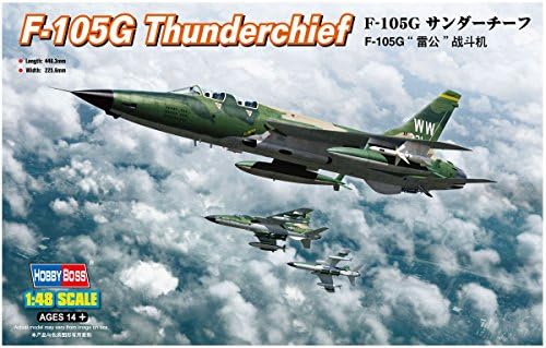 Hobi Patron F - 105G Thunderchief Uçak Modeli Yapı Kiti