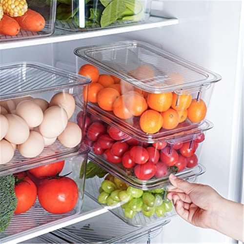 Buzdolabı Gıda saklama kapları Üretmek Tasarrufu İstiflenebilir Buzdolabı mutfak düzenleyici Kaleci Gıda Saklama Kabı Kutusu
