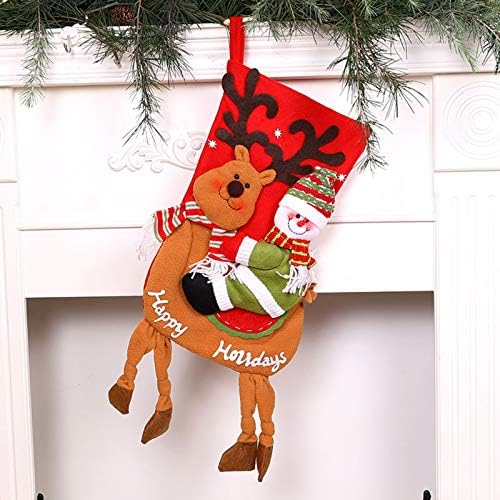 Noel Ağacı Hediye Noel Kolye Noel Süslemeleri çorap Çanta Çorap Hediye Ev Dekor kristal boncuklar Bilezik Dize