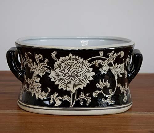 TİC Koleksiyonu Chappel Pot, Siyah / Beyaz