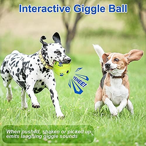 Köpekler için PAEYOOR Köpek topu, İnteraktif köpek oyuncakları Kıpır Kıpır Kıpır Kıpır Kıpır Kıpır Kıpır Kıpır Kıpır Kıpır