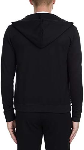 A / X ARMANİ EXCHANGE Erkek Basic fermuarlı kapüşonlu svetşört Logo Sweatshirt